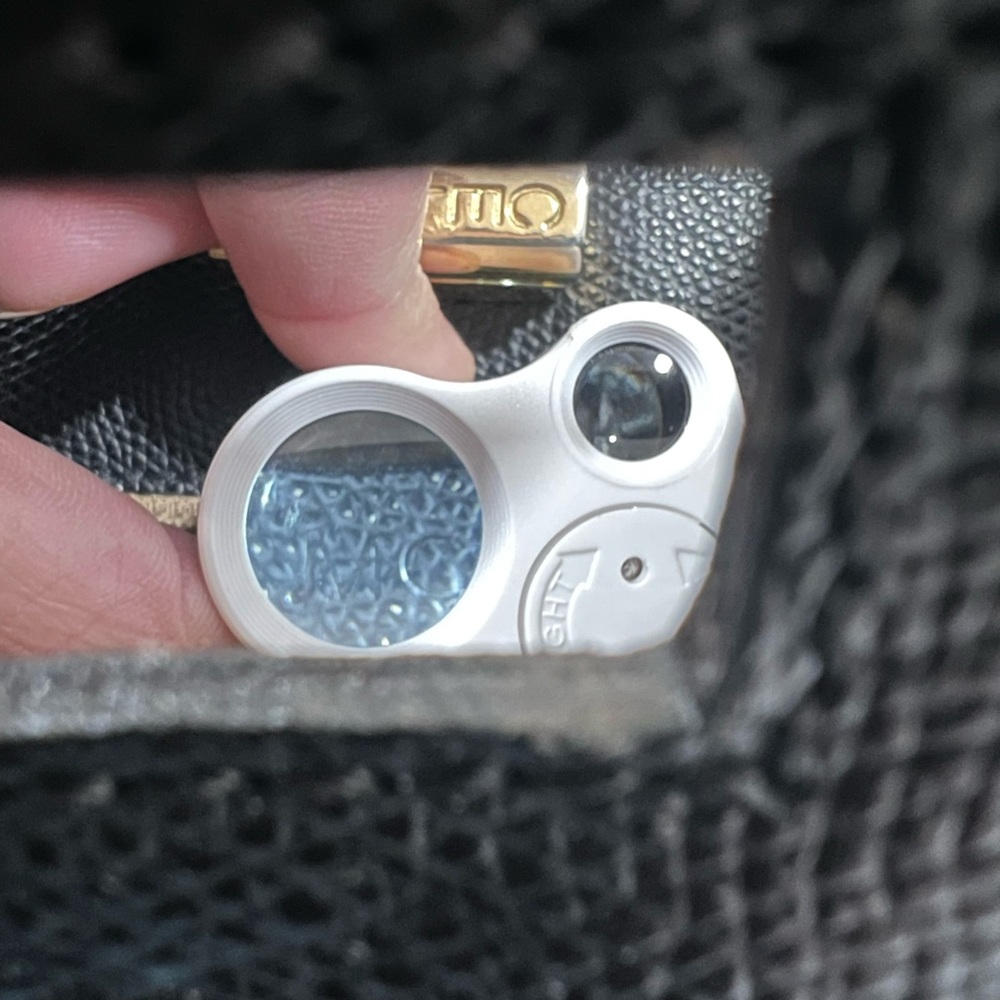 Celine Black Leather Bag with Gold Accents - Picture 9 of 16